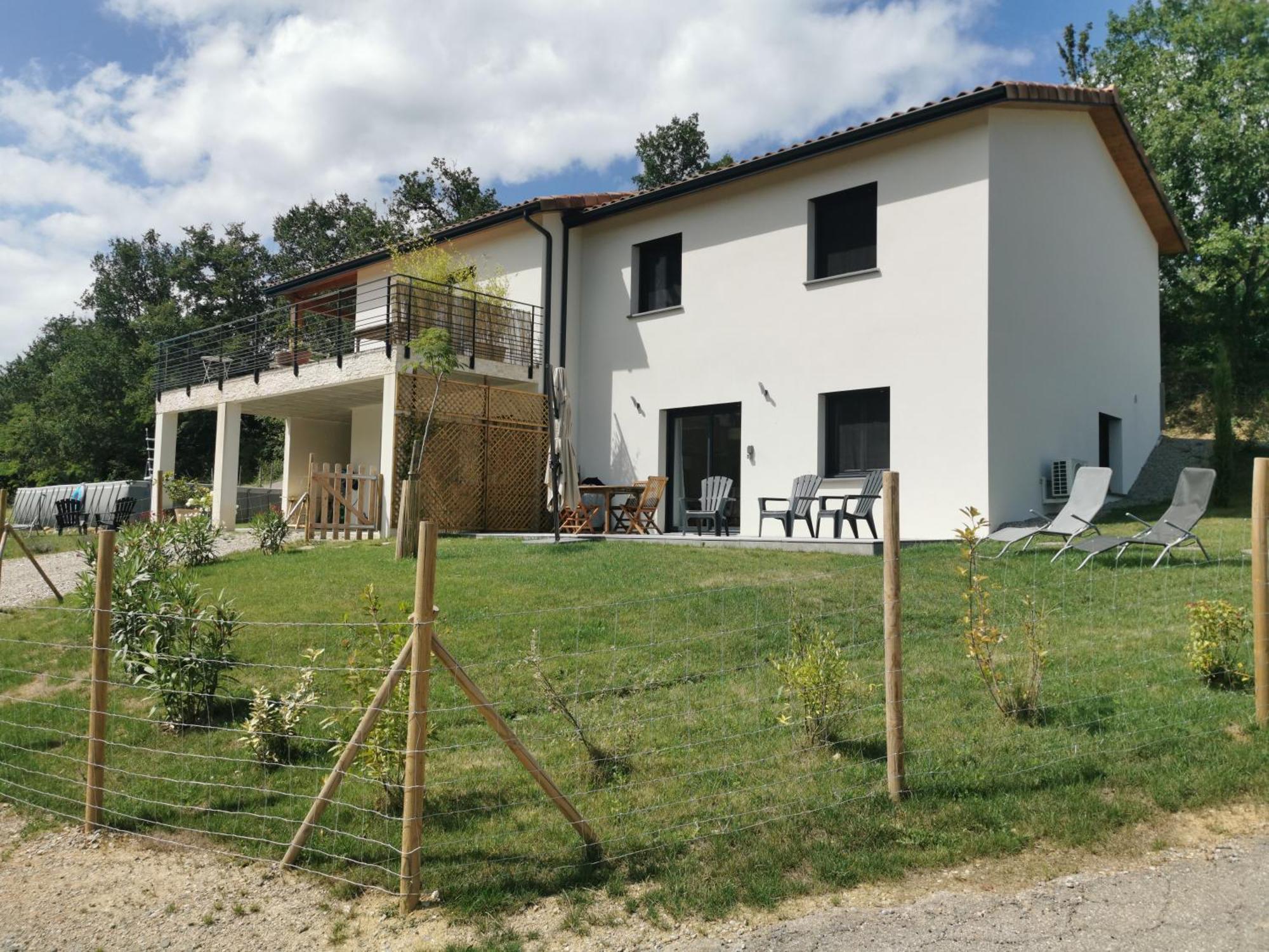 Gite La Coumette - Classe 3 Etoiles Villa Crampagna Eksteriør bilde